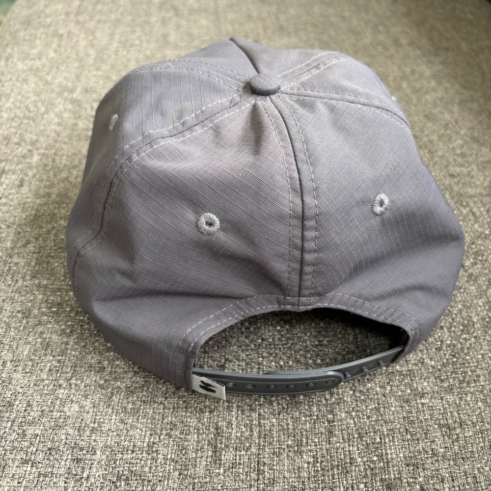 Jetty Gray Ripstop Nylon OSFA Cap - Picture 5 of 11